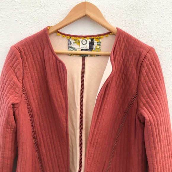 AKEMI + KIN By Anthroplogie Quilted Jacket Small Size - Picture 5 of 11